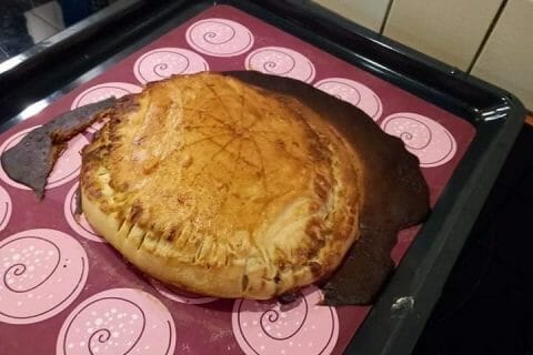 Cliquez pour zoomer ! Galette des rois à la frangipane Thermomix par xtlle