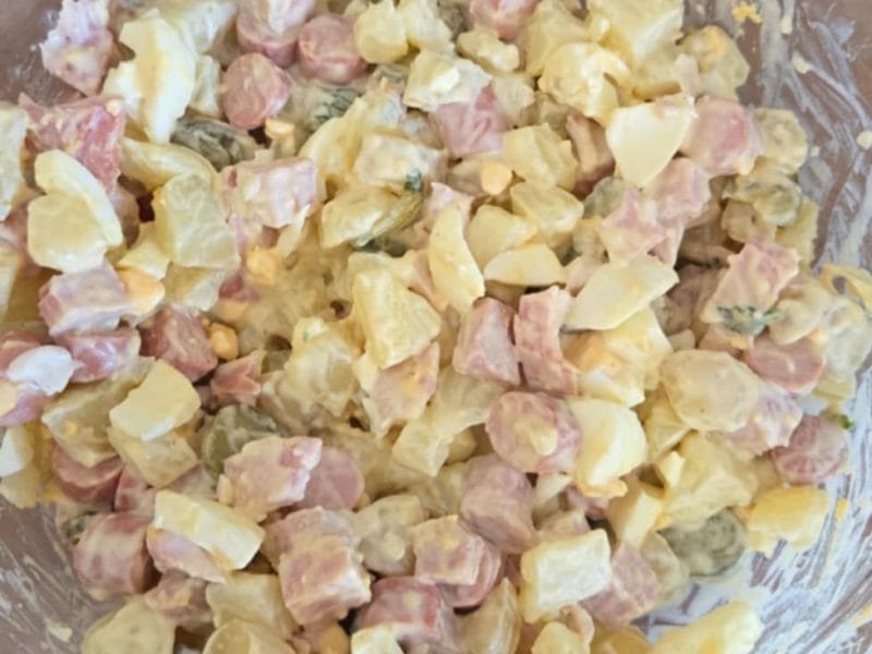 Cliquez pour zoomer ! Salade piémontaise Thermomix par coeur172230