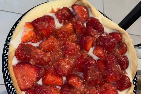 Cliquez pour zoomer ! Tarte aux fraises Thermomix par nadine_89