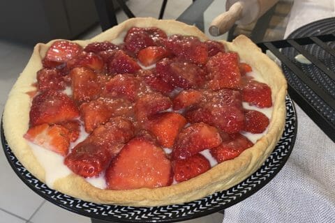 Cliquez pour zoomer ! Tarte aux fraises Thermomix par nadine_89