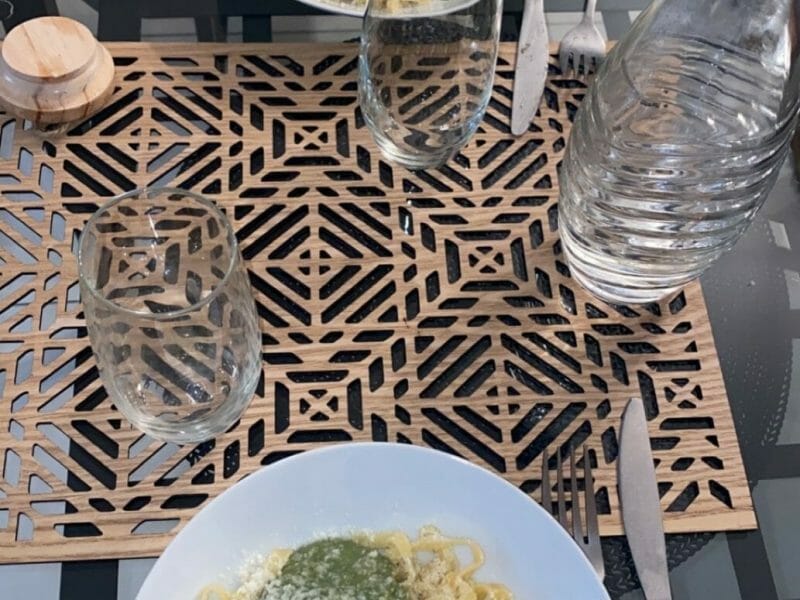 Cliquez pour zoomer ! Tagliatelles à la crème d’épinards Thermomix par nadine_89