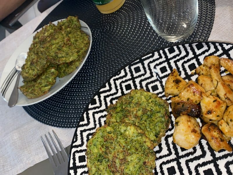 Cliquez pour zoomer ! Galettes de brocolis Thermomix par nadine_89