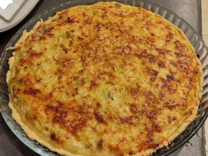 Cliquez pour zoomer ! Tarte aux poireaux Thermomix par nathalie_558
