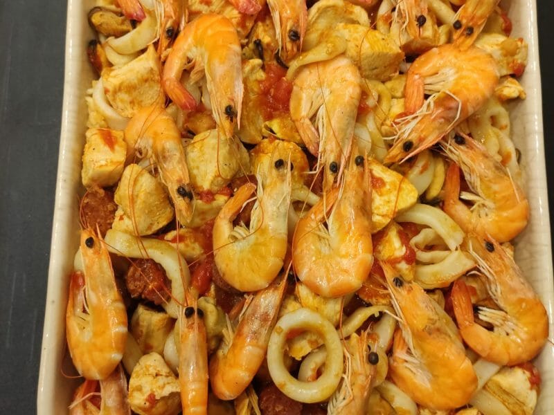 Cliquez pour zoomer ! Paella Thermomix par nathalie_558