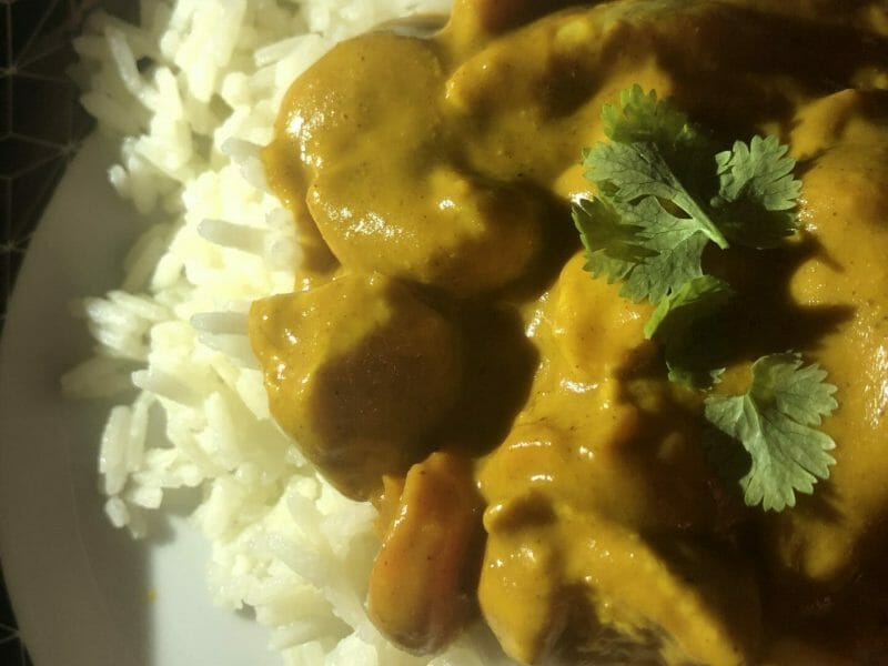 Cliquez pour zoomer ! Poulet coco aux 3 épices Thermomix par candynery