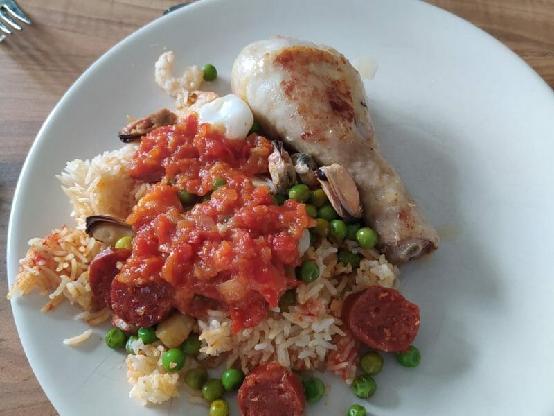 Cliquez pour zoomer ! Paella Thermomix par aurelielesquoy