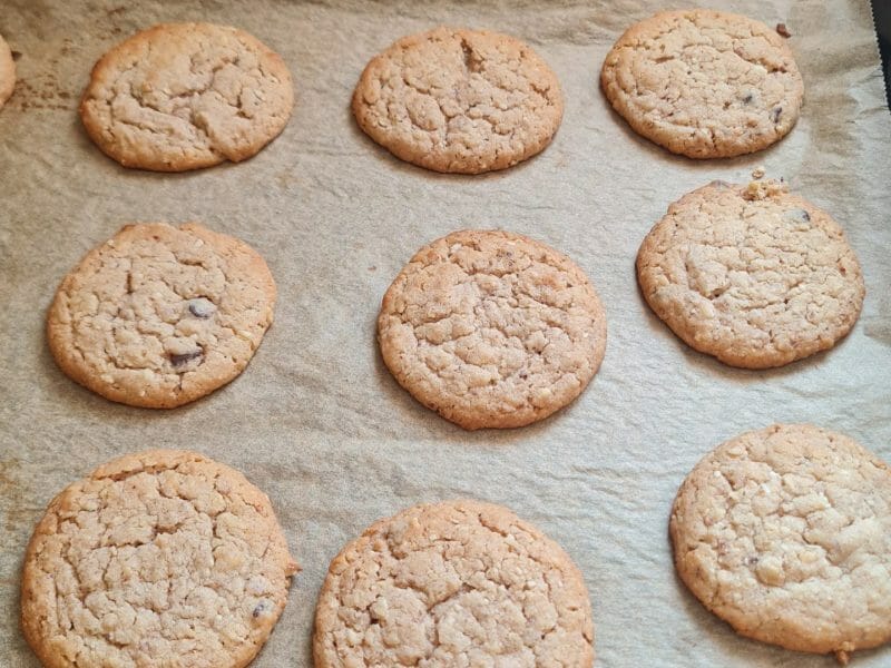 Cliquez pour zoomer ! Cookies amandes et noix Thermomix par rayanino