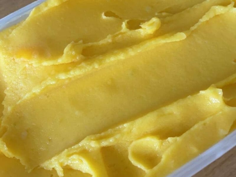 Cliquez pour zoomer ! Glace mangue coco Thermomix par solenn_57