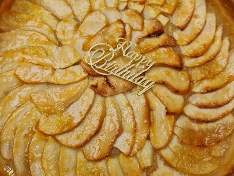 Cliquez pour zoomer ! Tarte aux pommes alsacienne Thermomix par angelique_320