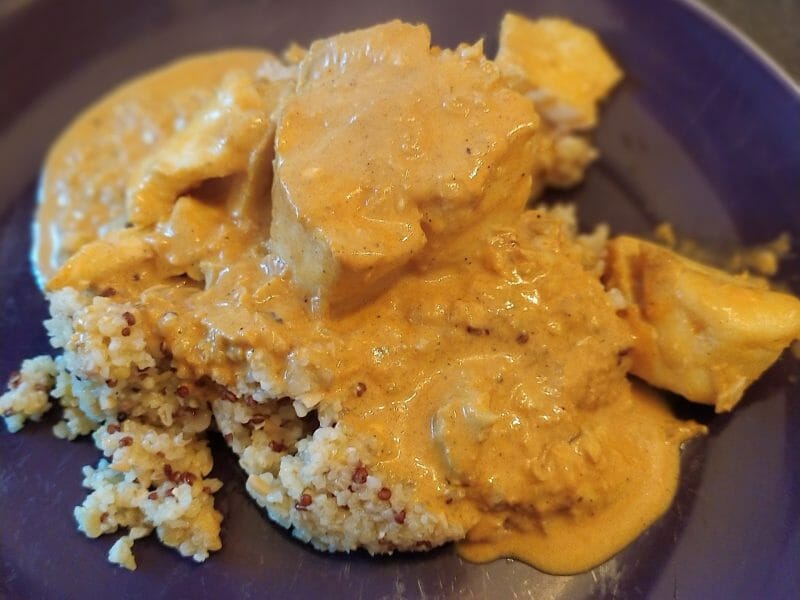 Cliquez pour zoomer ! Curry de poisson au lait de coco Thermomix par laeti_50