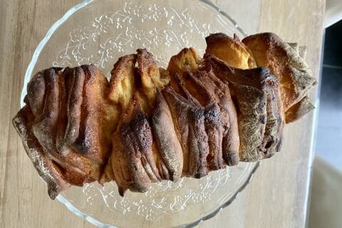 Cliquez pour zoomer ! Brioche à effeuiller à la cannelle Thermomix par Adeline Soyeur
