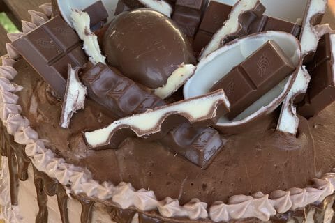 Cliquez pour zoomer ! Layer cake Kinder Bueno Thermomix par andrea_csn