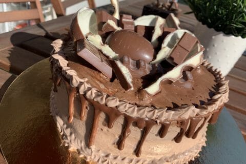 Cliquez pour zoomer ! Layer cake Kinder Bueno Thermomix par andrea_csn