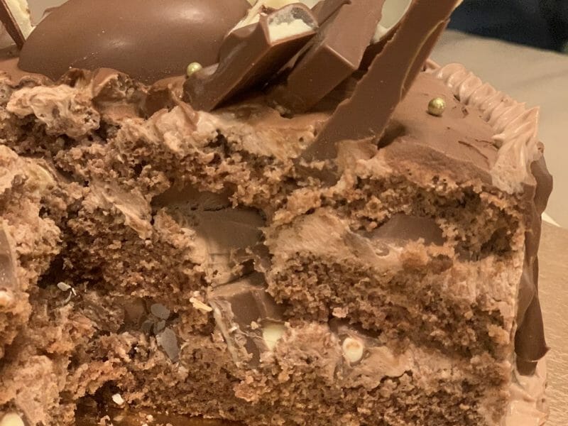 Cliquez pour zoomer ! Layer cake Kinder Bueno Thermomix par andrea_csn