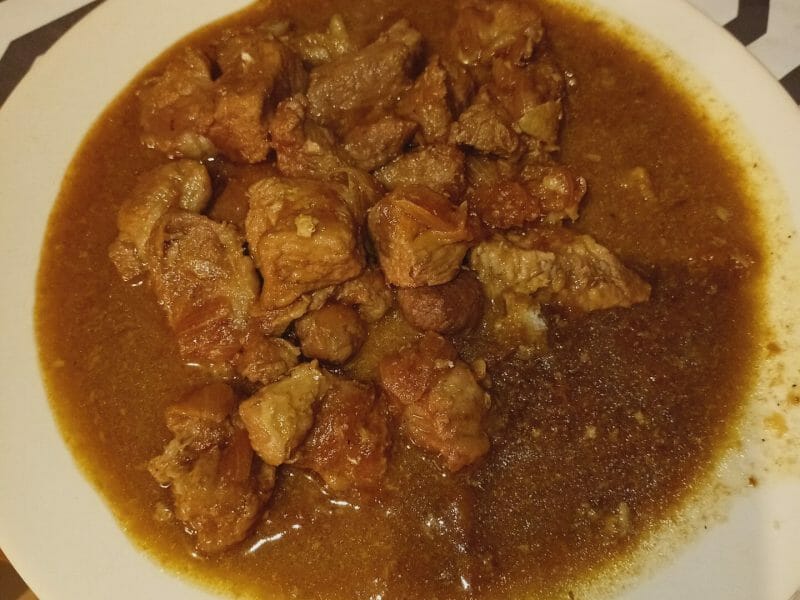 Cliquez pour zoomer ! Porc au caramel Thermomix par adx