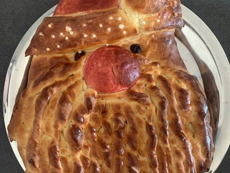 Cliquez pour zoomer ! Brioche Père Noël Thermomix par laaurieb