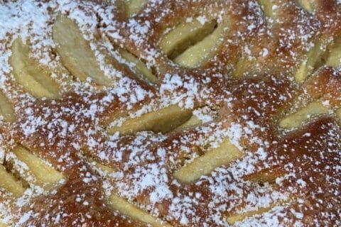 Cliquez pour zoomer ! Gâteau aux pommes et mascarpone Thermomix par Morgane.
