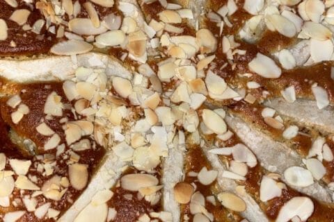 Cliquez pour zoomer ! Gâteau des femmes pressées poires et chocolat Thermomix par Morgane.