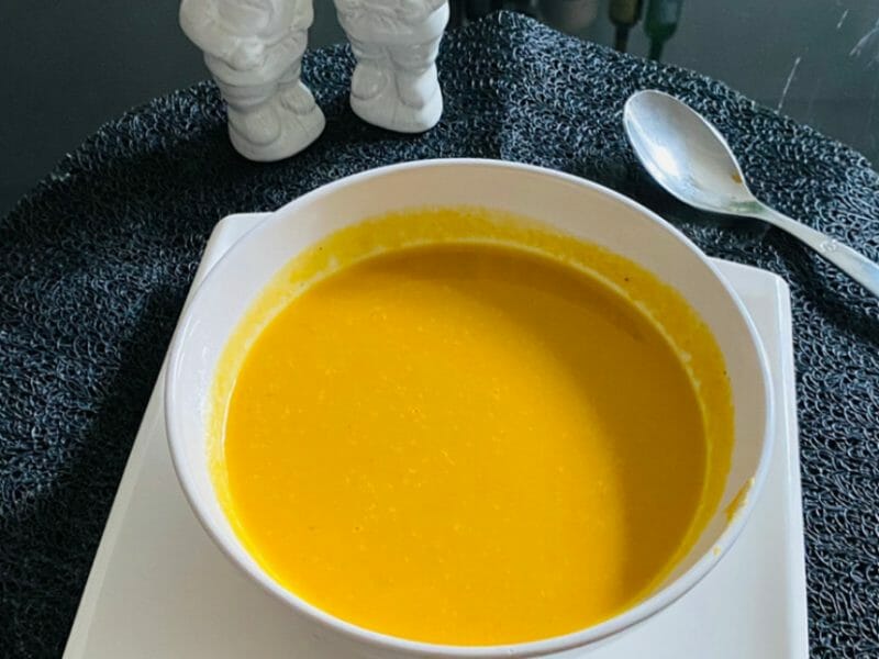 Cliquez pour zoomer ! Potage coco butternut au garam masala Thermomix par hind_47