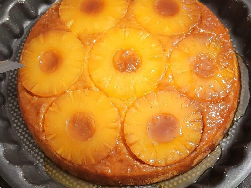 Cliquez pour zoomer ! Gâteau renversé à l’ananas Thermomix par amandine9145