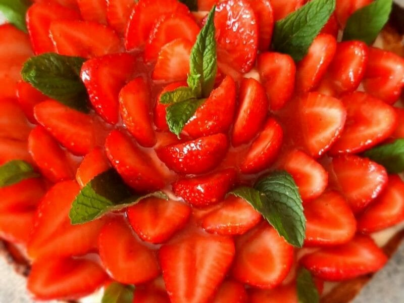 Cliquez pour zoomer ! Tarte aux fraises Thermomix par amandine9145