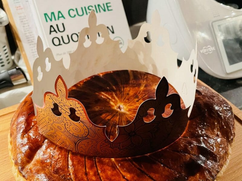 Cliquez pour zoomer ! Galette des rois à la frangipane Thermomix par natetmanoli