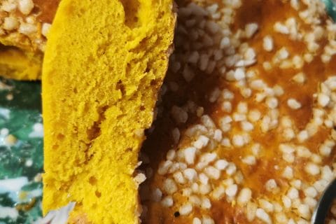 Cliquez pour zoomer ! Pumpkin cake – Gâteau à la citrouille Thermomix par macawen