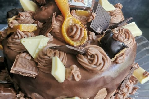 Cliquez pour zoomer ! Layer cake Kinder Bueno Thermomix par macawen