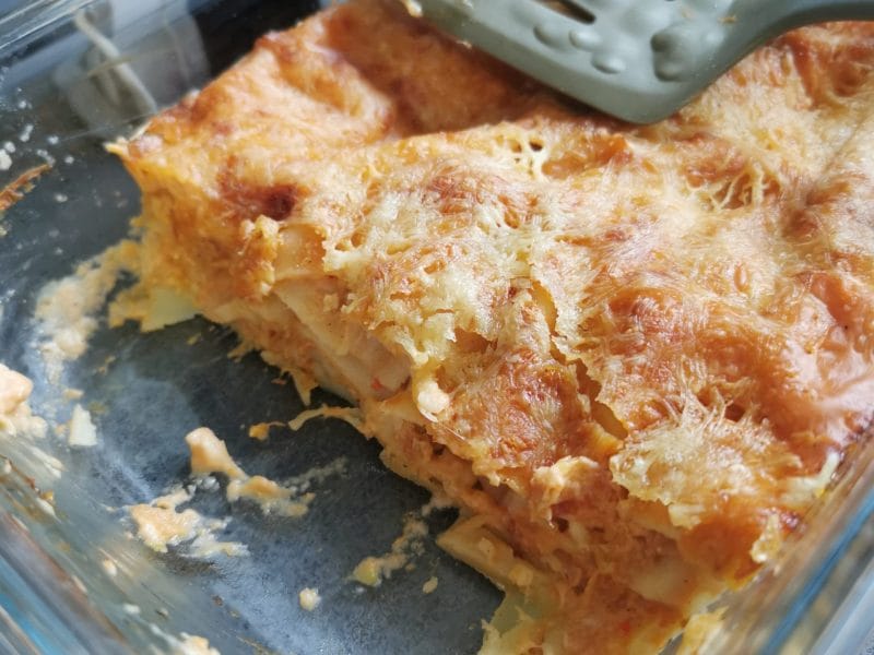 Cliquez pour zoomer ! Cannelloni au thon et à la crème de courgettes Thermomix par macawen