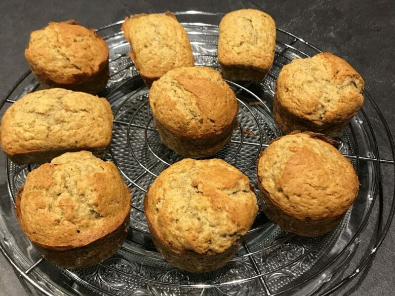 Cliquez pour zoomer ! Muffins à la banane Thermomix par cook70