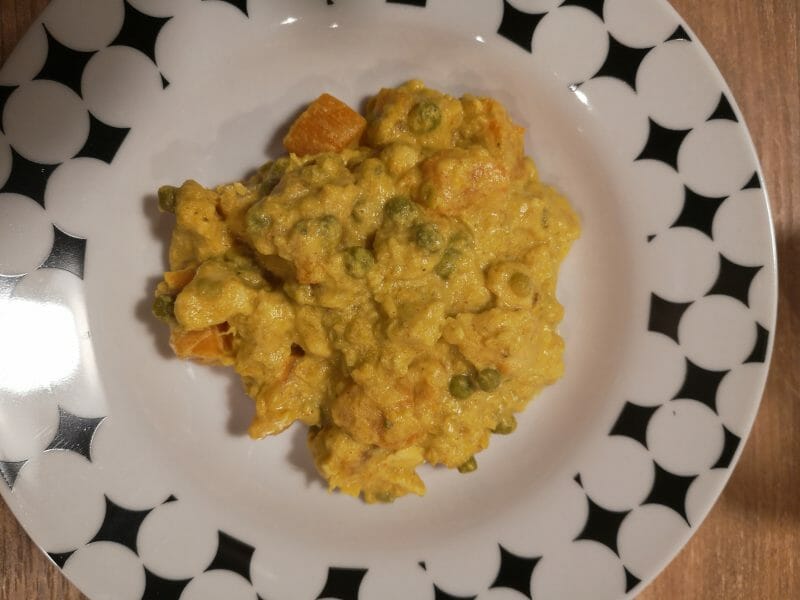 Cliquez pour zoomer ! Curry de poulet aux patates douces Thermomix par clairedamour