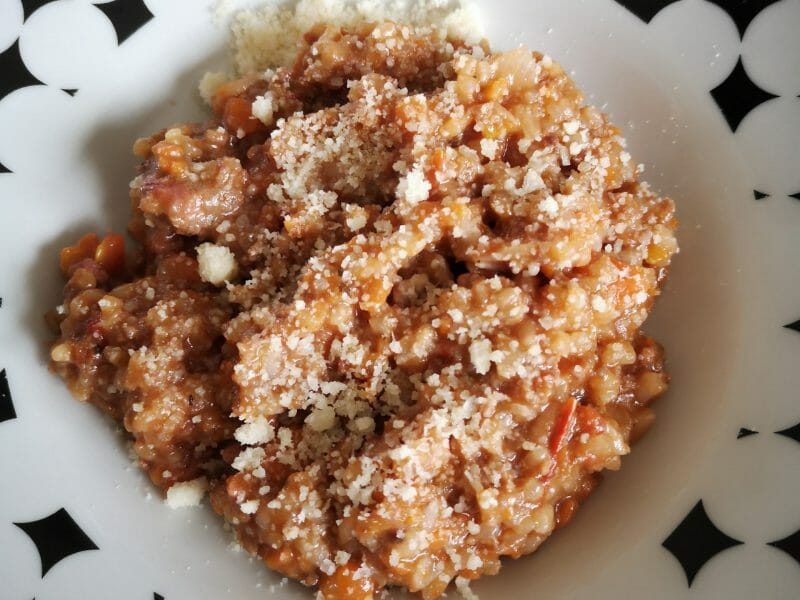 Cliquez pour zoomer ! Risotto à la bolognaise Thermomix par clairedamour