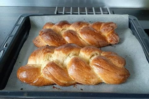 Cliquez pour zoomer ! Brioche tressée à la mie filante Thermomix par stella_28