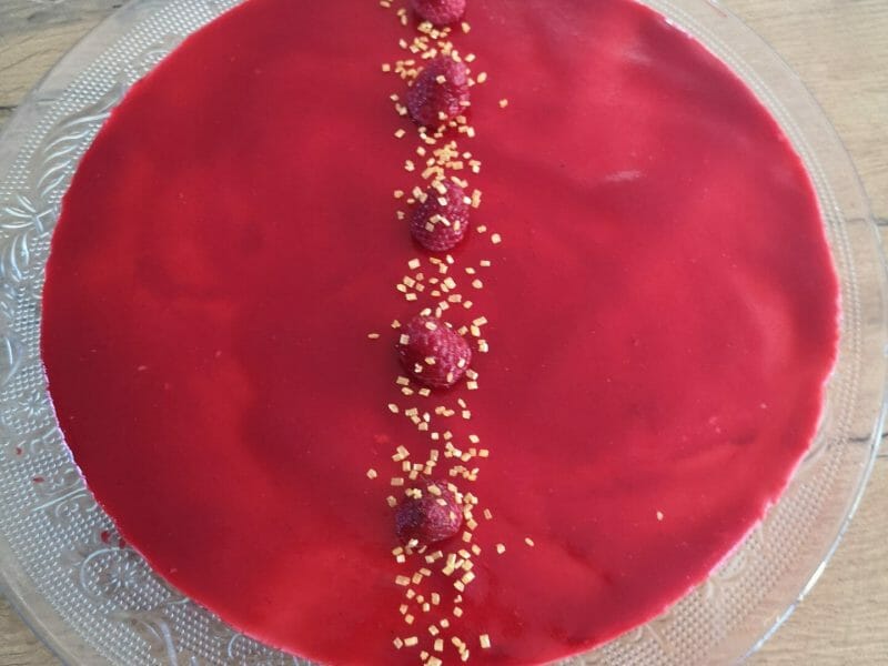 Cliquez pour zoomer ! Bavarois aux framboises Thermomix par Charlotteb
