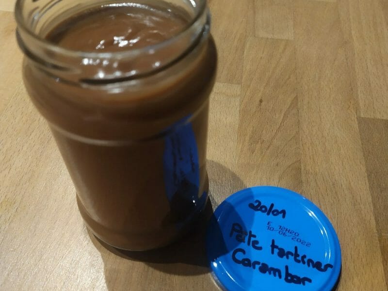 Cliquez pour zoomer ! Pâte à tartiner aux carambars Thermomix par sonia_1812