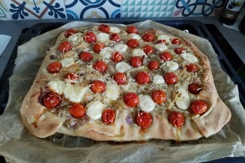 Cliquez pour zoomer ! Focaccia aux oignons Thermomix par camillerbd