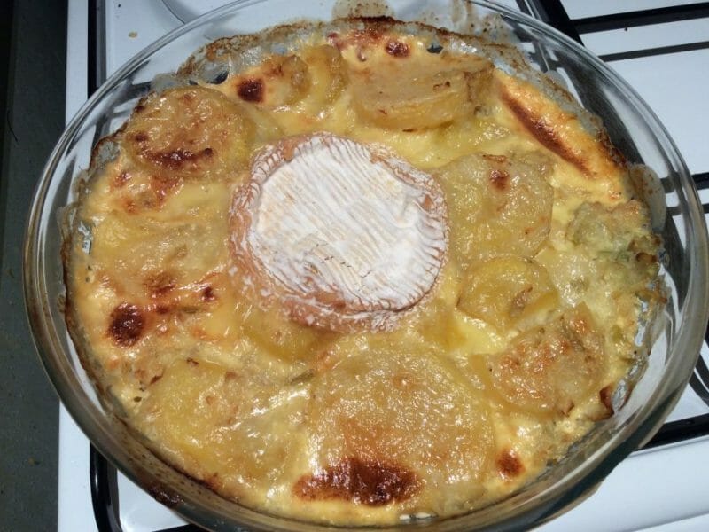 Cliquez pour zoomer ! Gratin de pommes de terre à la normande Thermomix par Mandybulle