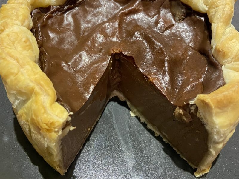 Cliquez pour zoomer ! Flan pâtissier au chocolat Thermomix par mama73