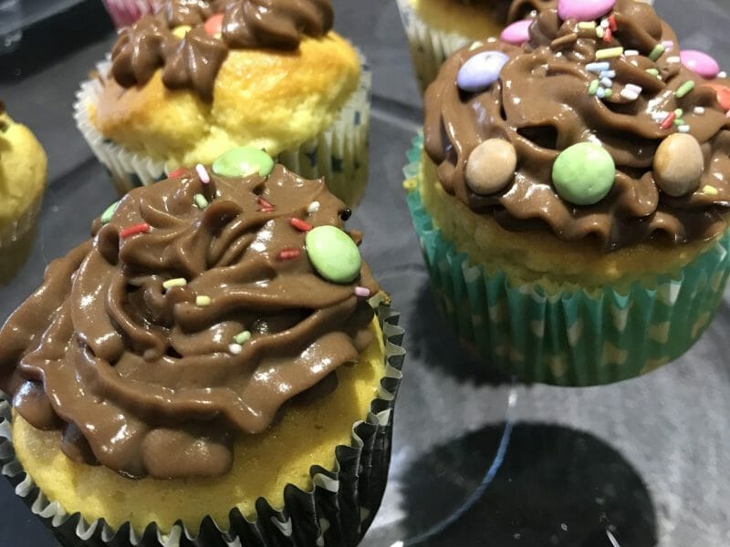 Cliquez pour zoomer ! Cupcakes au nutella Thermomix par mama73