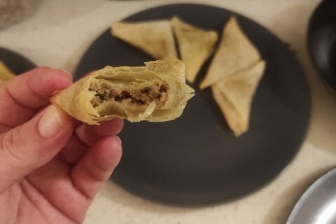 Cliquez pour zoomer ! Samoussa au boeuf Thermomix par cathy_142