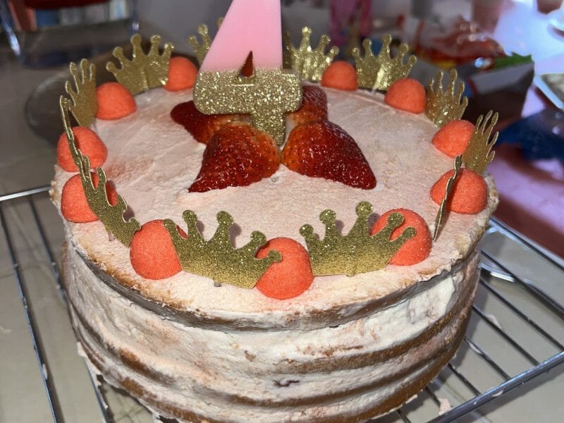 Cliquez pour zoomer ! Shortcake aux fraises Thermomix par justsnek