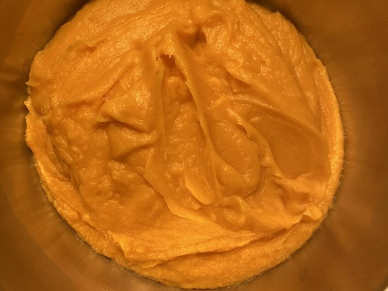 Cliquez pour zoomer ! Purée de patates douces au lait de coco Thermomix par marine_566