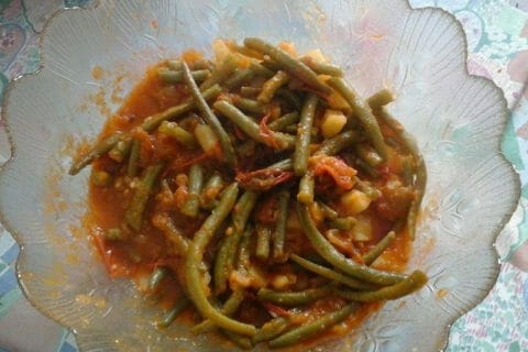 Cliquez pour zoomer ! Haricots verts à l’italienne au Thermomix