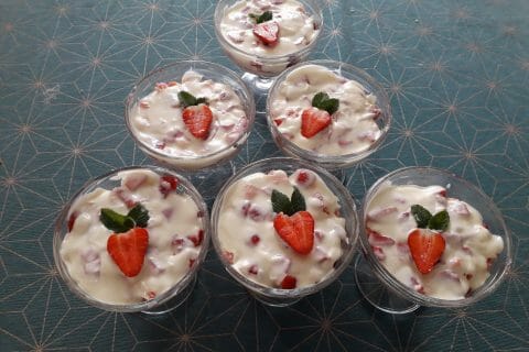 Cliquez pour zoomer ! Délices fraises et chocolat blanc au Thermomix