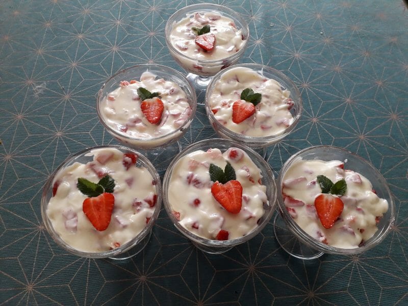 Cliquez pour zoomer ! Délices fraises et chocolat blanc Thermomix par kmenbert