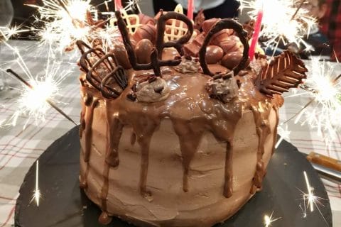 Cliquez pour zoomer ! Layer cake Kinder Bueno Thermomix par franceline_1