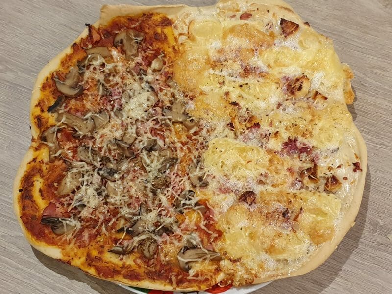 Cliquez pour zoomer ! Pâte à pizza Thermomix par Élise 🍄