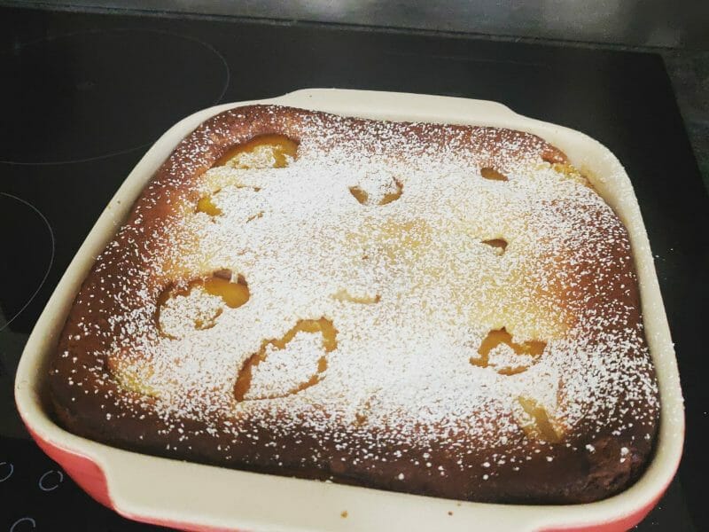 Cliquez pour zoomer ! Clafoutis à la mangue Thermomix par cupkate