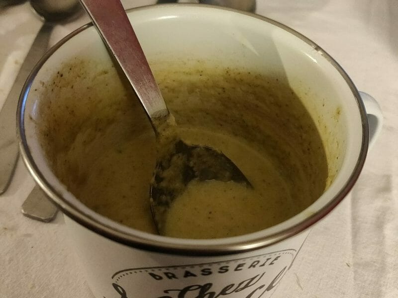 Cliquez pour zoomer ! Velouté de brocoli et feta Thermomix par cupkate