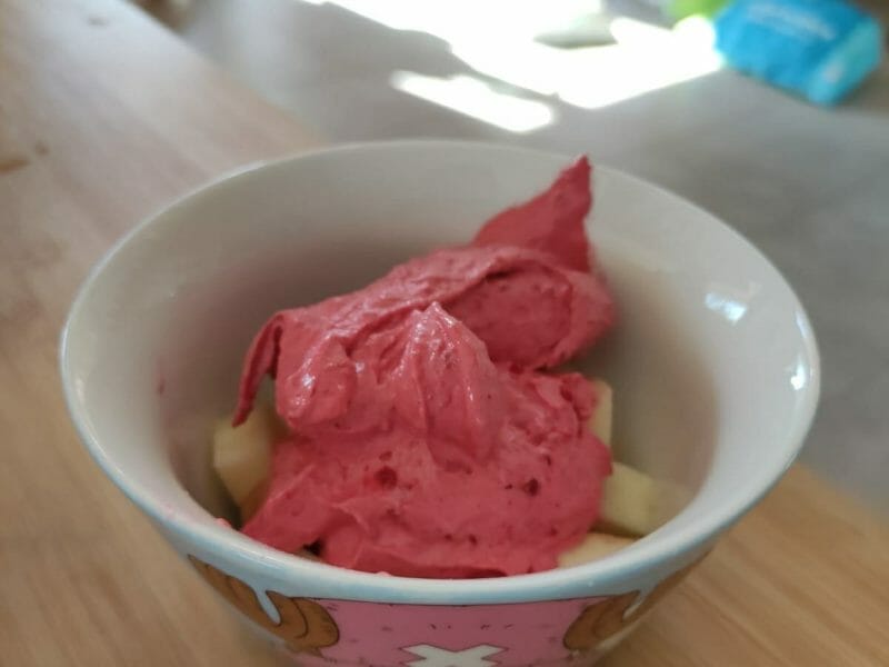Cliquez pour zoomer ! Sorbet aux fruits rouges Thermomix par jujuetnono